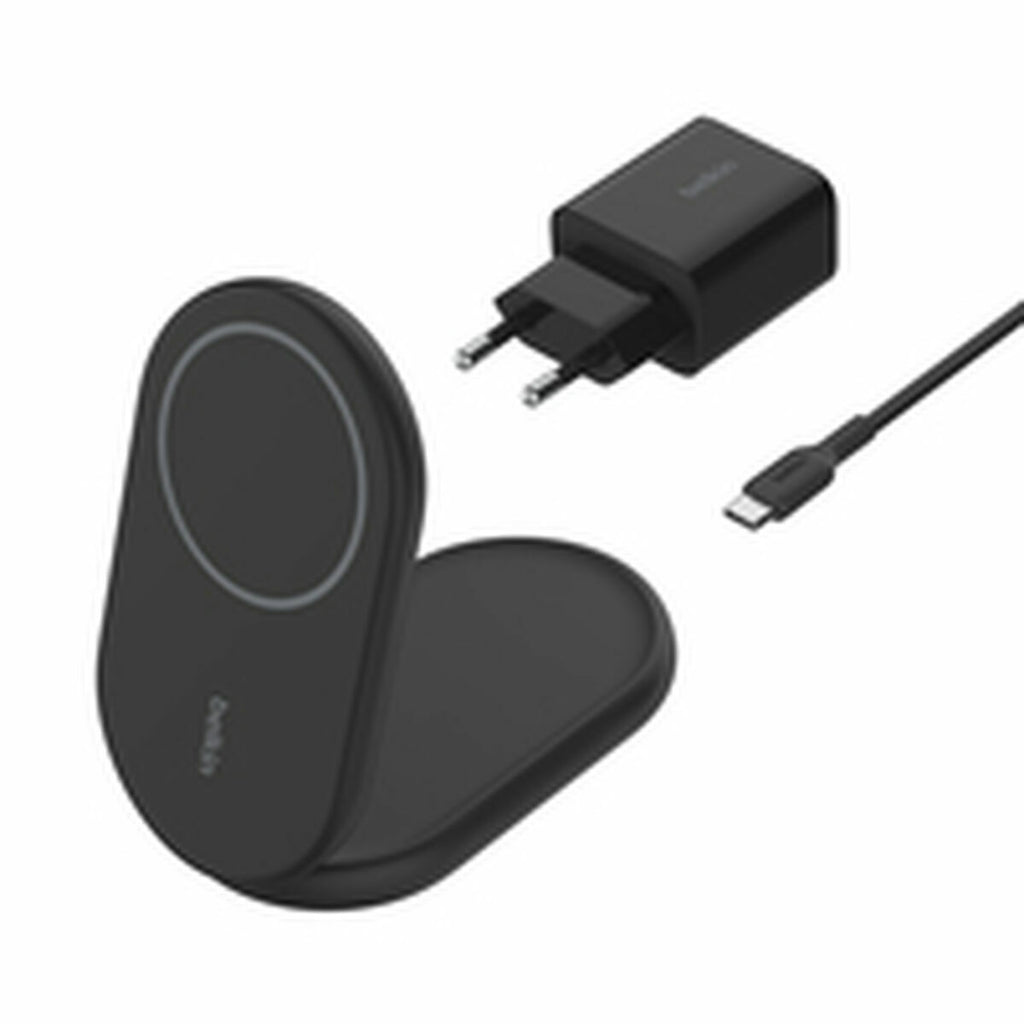 Belkin WIB007VFBK Kabelloses Ladegerät Schwarz – 15/20 W Fast Charging | Qi-Ladegerät mit USB-C & 1,5 m Kabel