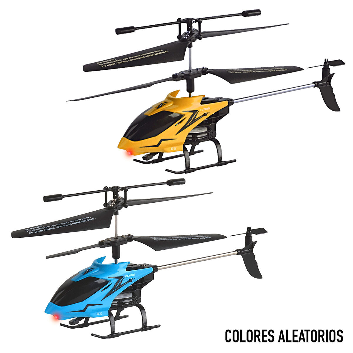 Speed & Go RC Helikopter – Trendiges ferngesteuertes Spielzeug | Set mit 4 Einheiten für Kinder ab 8 Jahren