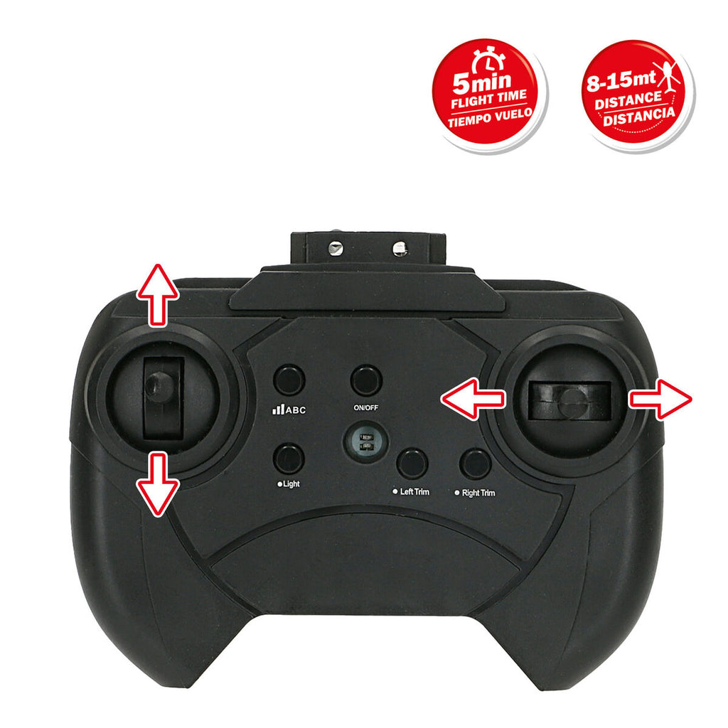 Speed & Go RC Helikopter – Trendiges ferngesteuertes Spielzeug | Set mit 4 Einheiten für Kinder ab 8 Jahren