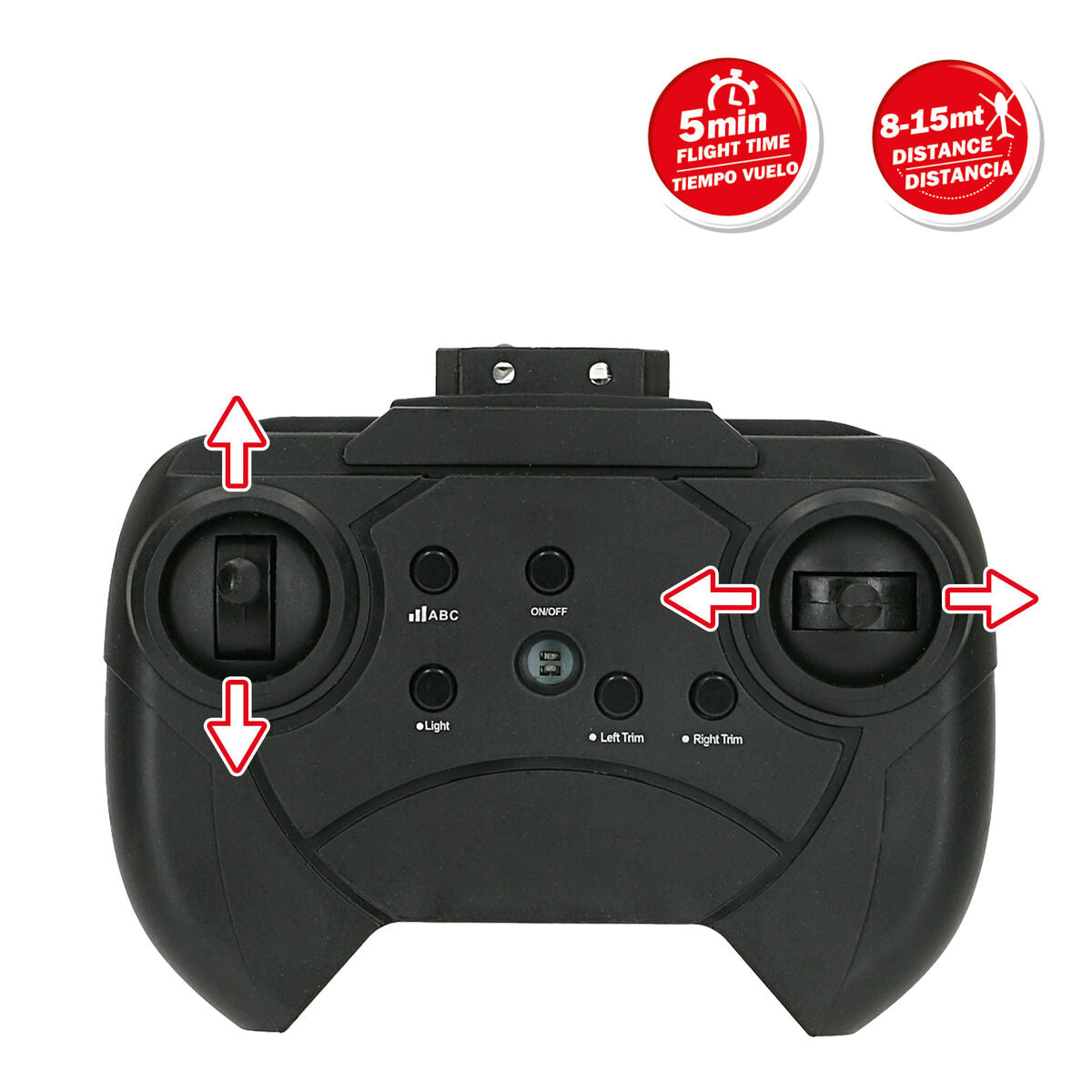 Speed & Go RC Helikopter – Trendiges ferngesteuertes Spielzeug | Set mit 4 Einheiten für Kinder ab 8 Jahren